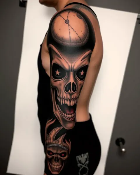 A manga de tatuagem de horror: uma forma de expressão de si mesmo