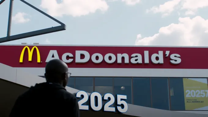 Acordos de Patrocínio do McDonald's All American 2025 Assinados