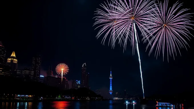 Agenda de Fogos de Artifício em Detroit em 2025