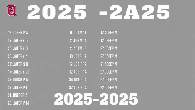 Agenda de Futebol do Estado de Ohio 2025-2025 Impressão para Fãs