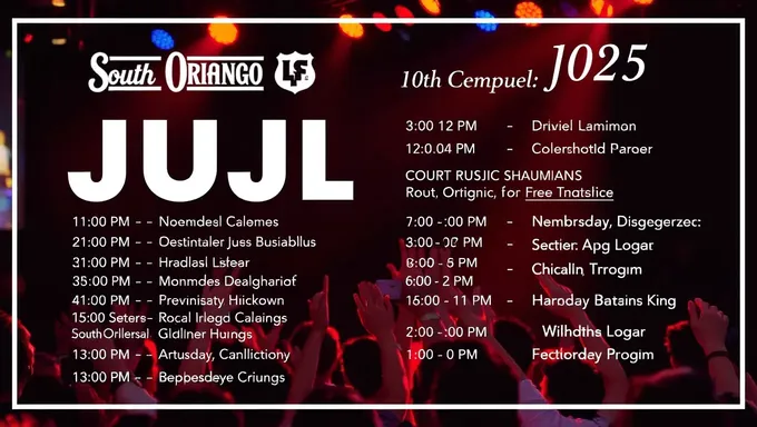 Agenda de Música de Julho 2025 de South Orange Lançada