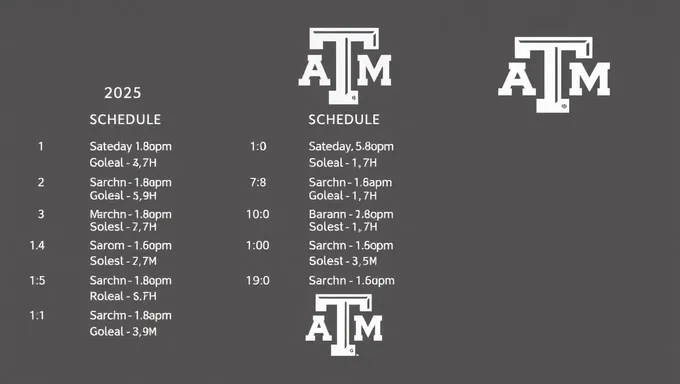 Agenda e Classificação do Beisebol do Texas A&M 2025