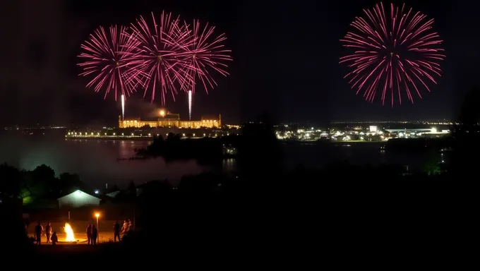 Agendado Lançado para Fogos de Artifício de Fond du Lac 2025