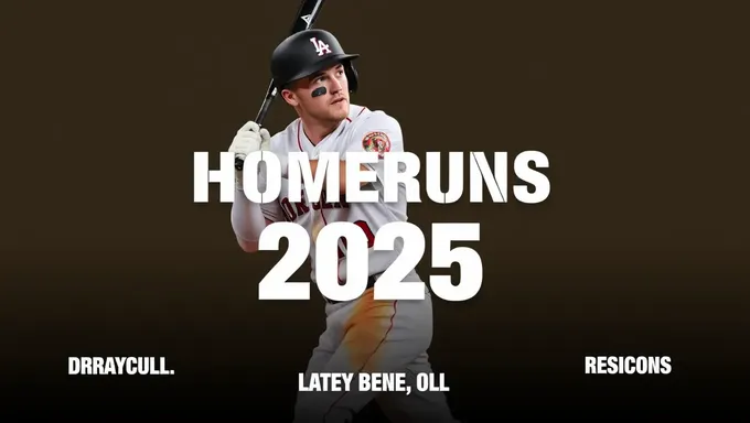 Análise dos líderes de home runs para a temporada de beisebol de 2025