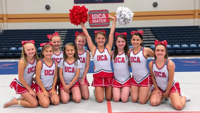 Anúncio da Escola Secundária Mater Dei Cheer UCA 2025