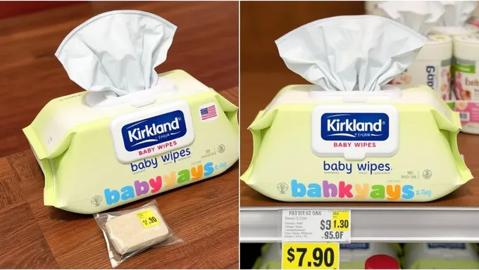 Anúncio de Lembrete de Wipes de Bebê Kirkland para 2025