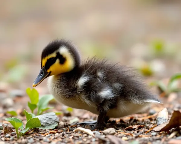 Armazenamento de imagens de pato-criança no formato PNG