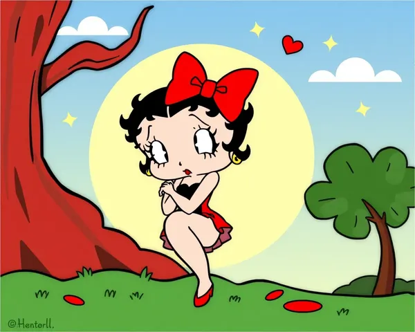 Arquivo PNG de Betty Boop Encontrado