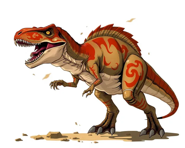 Arquivo de Imagem T-Rex PNG de Melhoria de Qualidade