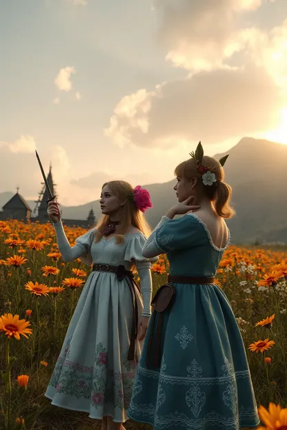 As Flores Misteriosas das Meninas do Skyrim Reveladas