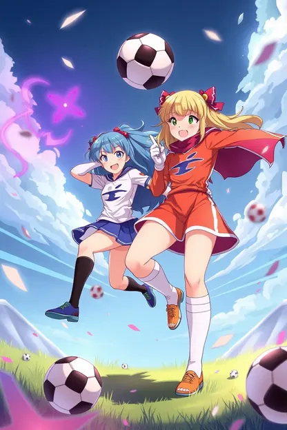 As Meninas Amam o Jogo de Futebol