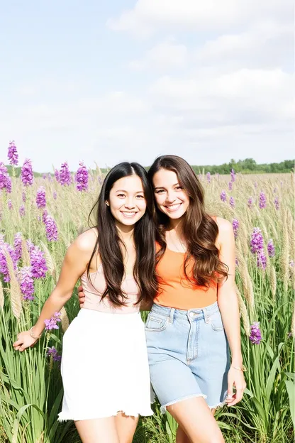 As Meninas Felizes São as Melhores Amigas para Sempre