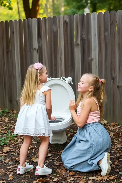 As Novas Meninas Urinando em Harmonia