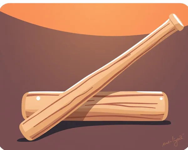 Baixe Imagem de Bat de Beisebol de Alta Qualidade PNG