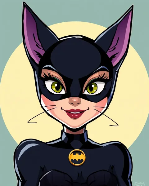 Baixe Imagens de Catwoman Cartoon Agora