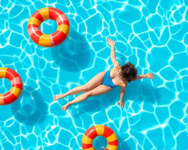 Baixe uma Imagem de Flutuante de Piscina Transparente em Formato PNG