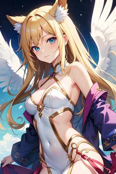 Banco de Imagens de Anime Angel para Pesquisa e Estudo