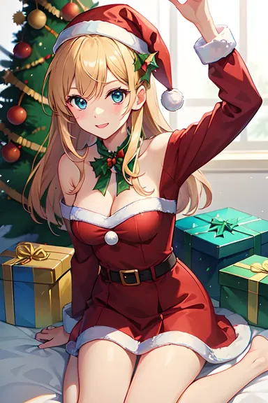 Banco de Imagens de Personagens Anime de Natal