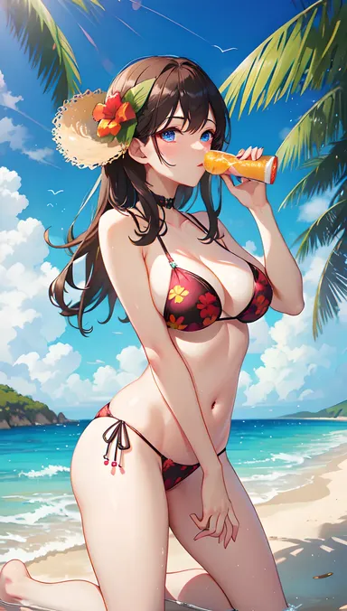 Beijo Tropical Hentai: O Amor Desenvolve