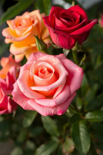 Bom Dia Rosa Imagem Amanhecer Radiante Fotografia