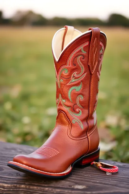 Botas de Cowboy das Meninas para Confort