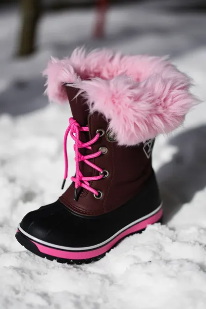 Botas de Neve para Meninas: Roupa de Inverno Divertida e Funcional para Meninas