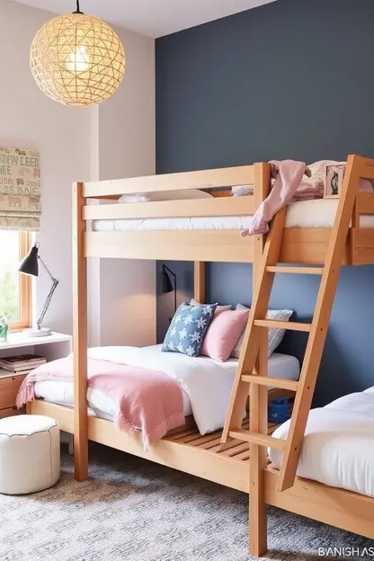 Camas de Bunk Perfeitas para as Necessidades de Dormir de Meninas