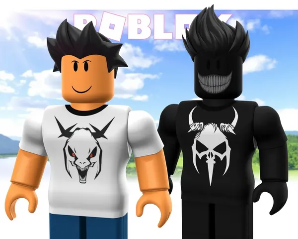 Camisetas do Slender Man do Roblox em imagem PNG