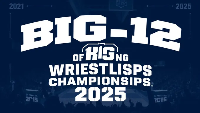 Campeonatos de wrestling da Conferência 12 em 2025: tabela divulgada