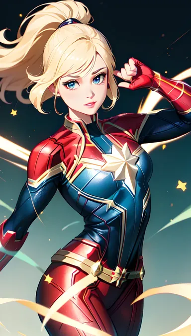 Captain Marvel R34 Derrota Inimigos Poderosos