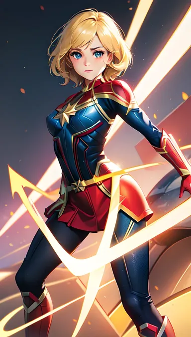 Captain Marvel R34 Desbloqueia Poder Cósmico