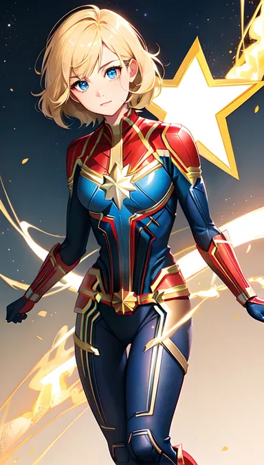 Captain Marvel R34 Voam por Espaço