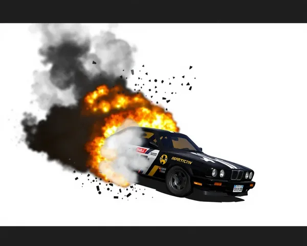 Captura de tela do jogo PS1 Destruction Derby em formato PNG