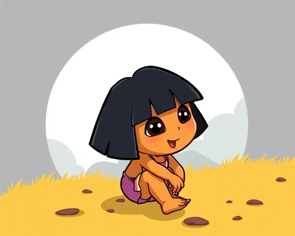 Caracter de Png de Dora da emissora Nickelodeon