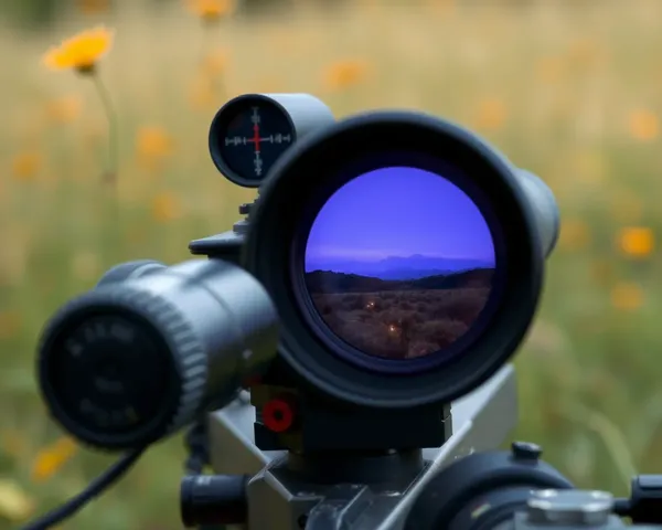 Características do arquivo de imagem PNG de escopo de sniper