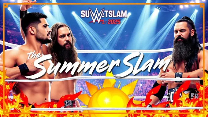 Carta do Summerslam 2025 da WWE Toma Forma com Novas Partidas