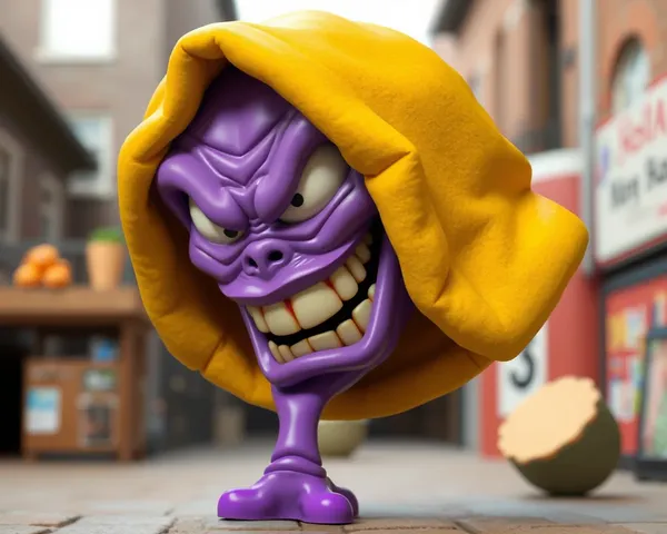 Chacoalhamento do Grimace Formato de Imagem