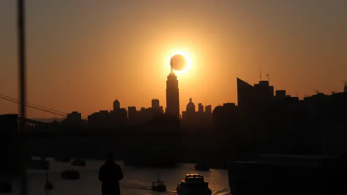 Cidadãos do NYC Preparam-se para o Eclipse Solar de 2025