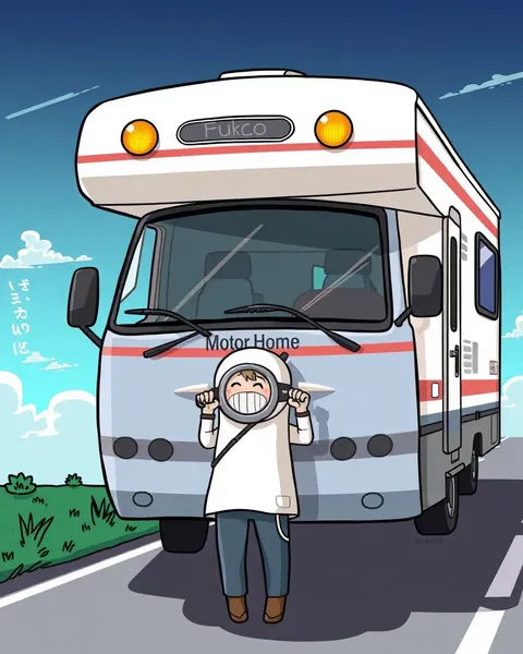 Coleção de Imagens de Motorhome Cartoon