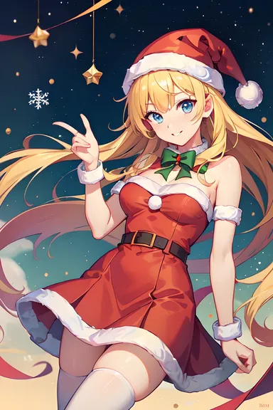 Coleção de imagens de anime de Natal