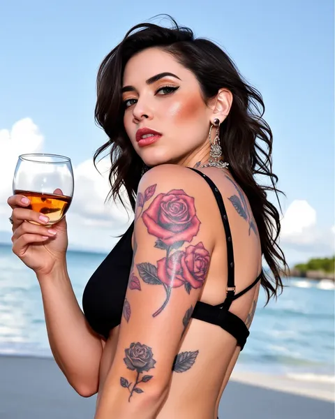 Como Cuidar de Seu Novo Tatuagem de Rosé