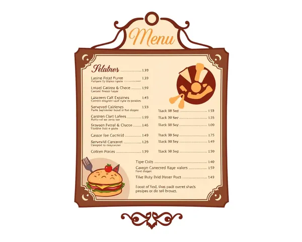 Componente de Design Gráfico de Menu Lateral em PNG