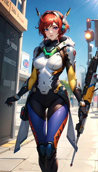 Conteúdo hentai de Overwatch Juno encontrado