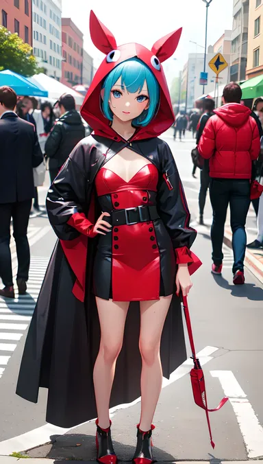 Cosplay hentai: Representações eróticases de personagens em roupas de fantasia elaboradas