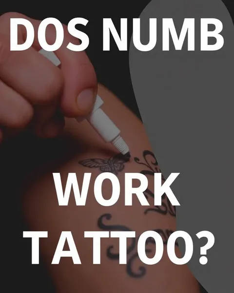 Creme de Numb Funciona para o Sucesso da Remoção de Tatuagem