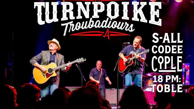 Código de Presale dos Turnpike Troubadours 2025: Prépare-se para Rock