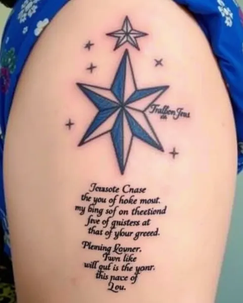 Decifrar o Simbolismo das Tatuagens de Estrelas e Seus Significados