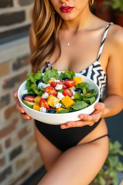 Desbloqueie o Salada de Verão Quente de Menina