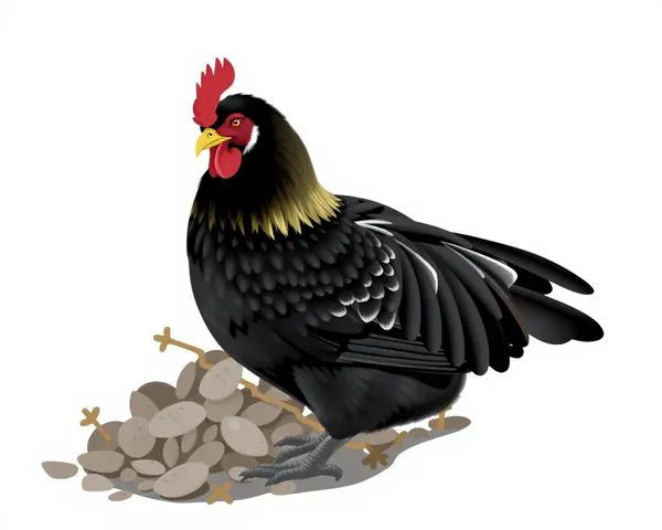 Descrição da imagem PNG do Pato e Ovo