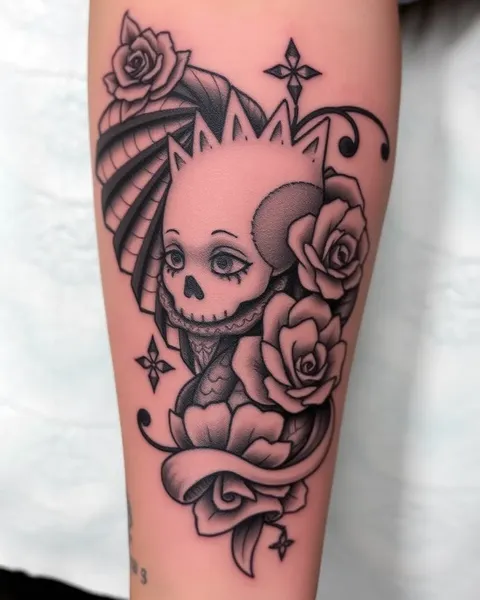 Desenhos de Tatuagem de Preenchimento para Expressão Pessoal